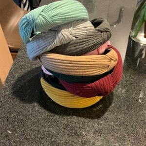 9 knotted headbands